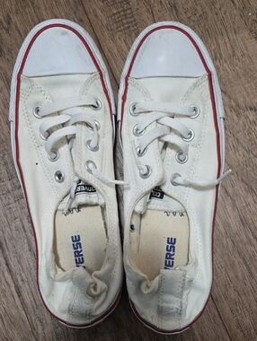 Converse All Star Shoreline Slip On Women's Size 8.5 Sneakers Off White